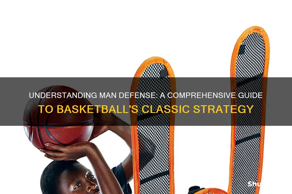 what is a man defense in basketball