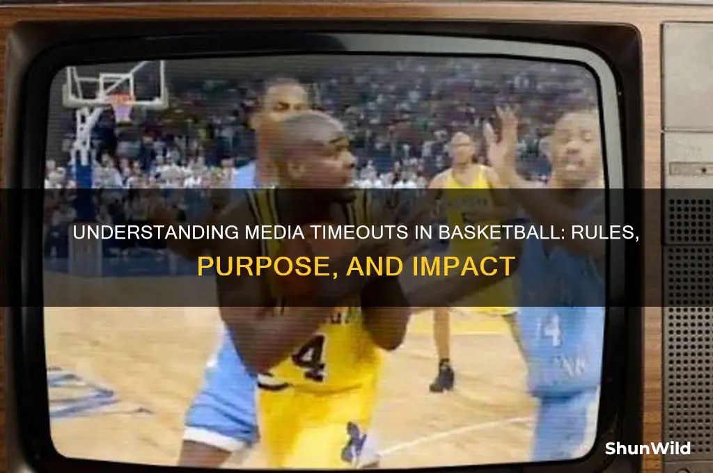 what is a media timeout in basketball