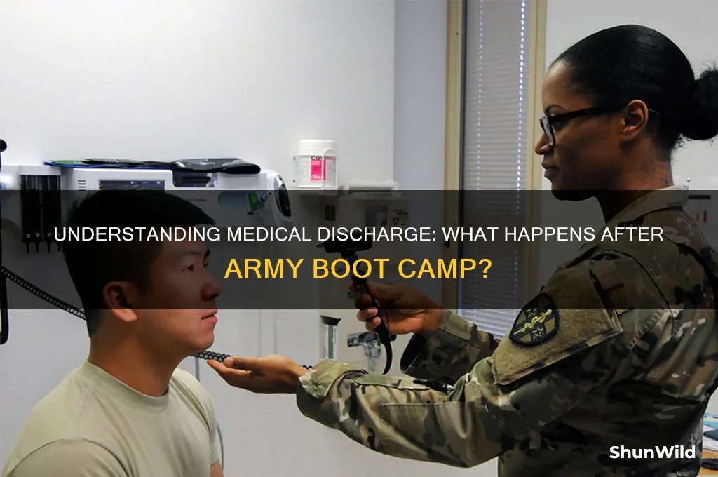what is a medical dischargeafter boot camp from the army