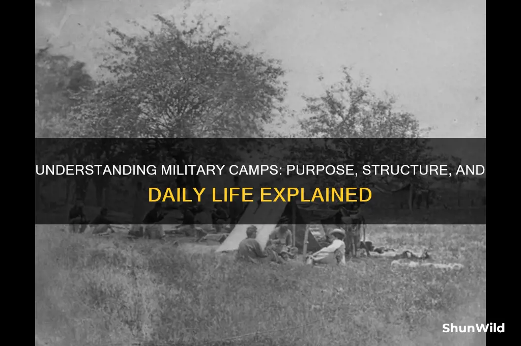 what is a military camp