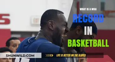 Understanding MSG Records: A Key Stat in Basketball Analytics