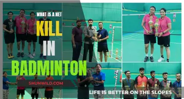 Net Kill: A Powerful Badminton Shot