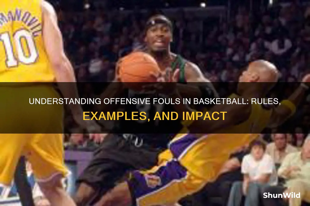 what is a offensive foul in basketball