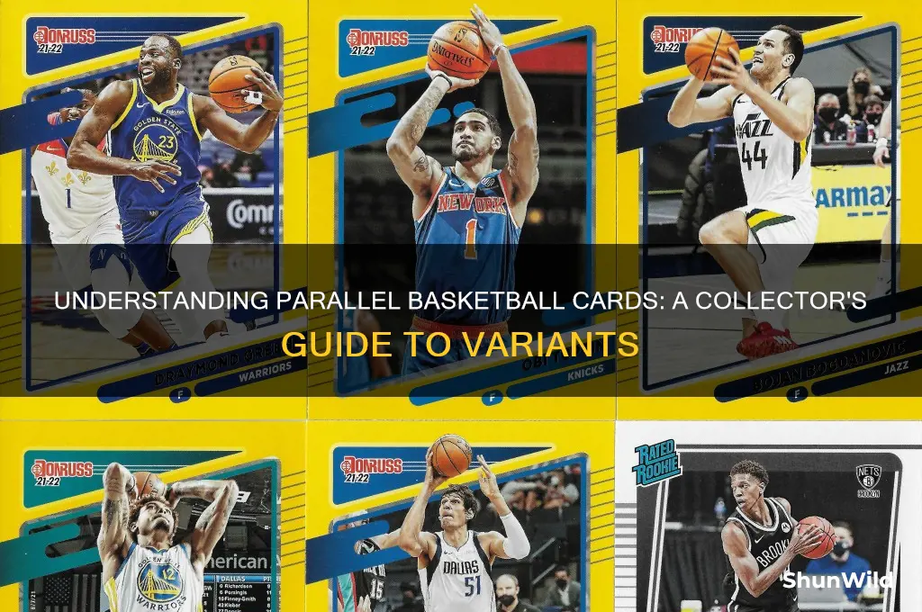 what is a parallel basketball card