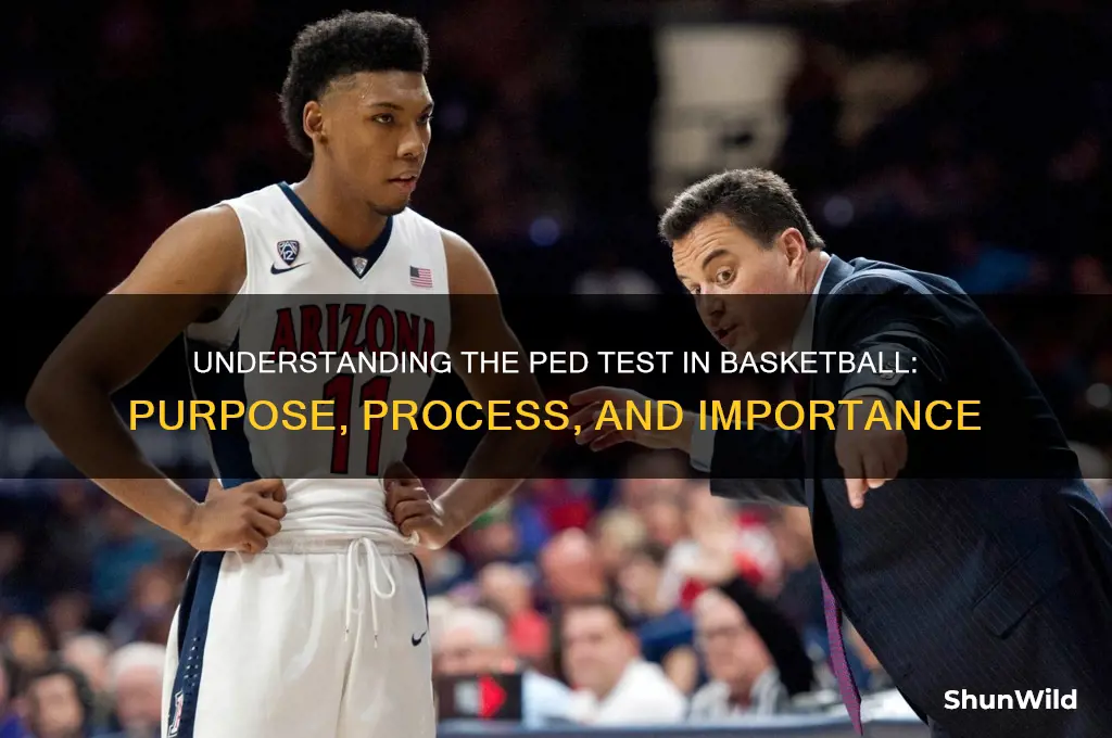 what is a ped test in basketball