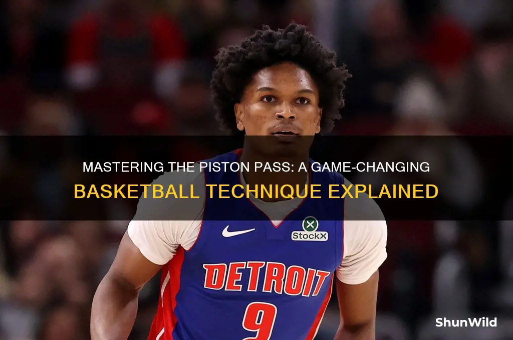 what is a piston pass in basketball