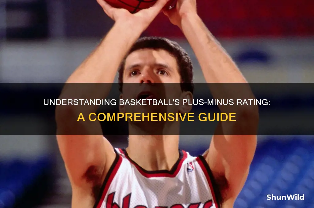 what is a plus minus rating in basketball