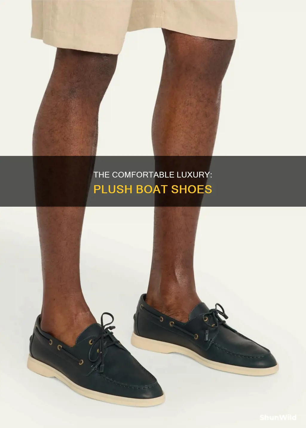 what is a plush boat shoe