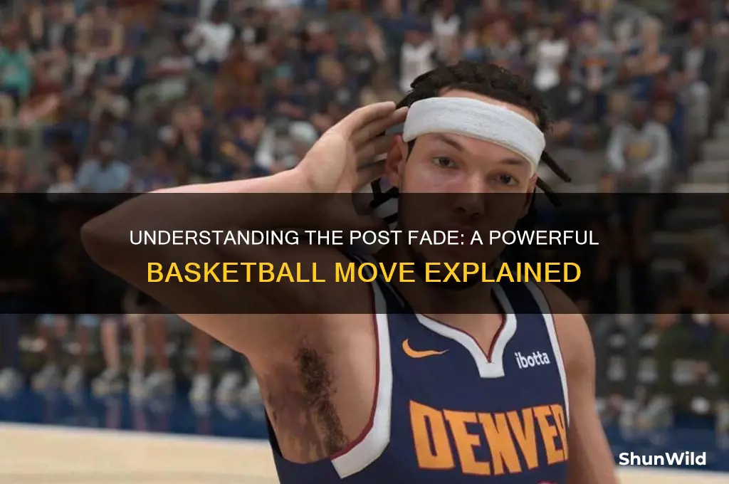 what is a post fade basketball