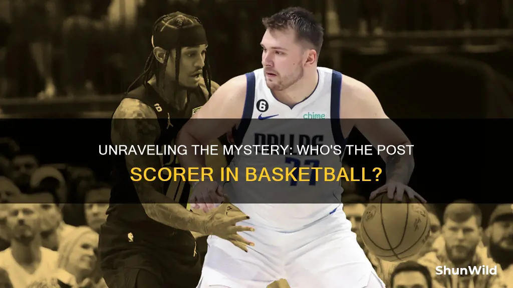 what is a post scorer in basketball