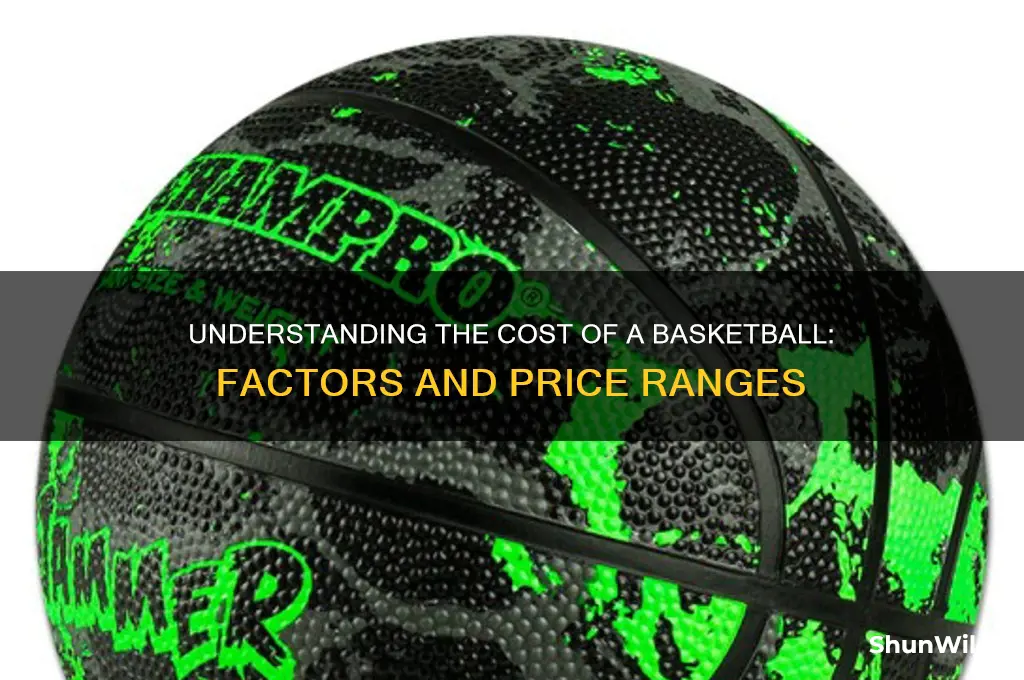 what is a price of a basketball
