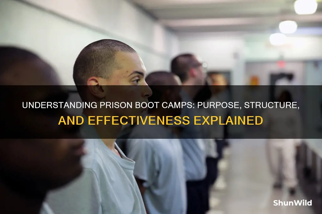 what is a prison boot camp