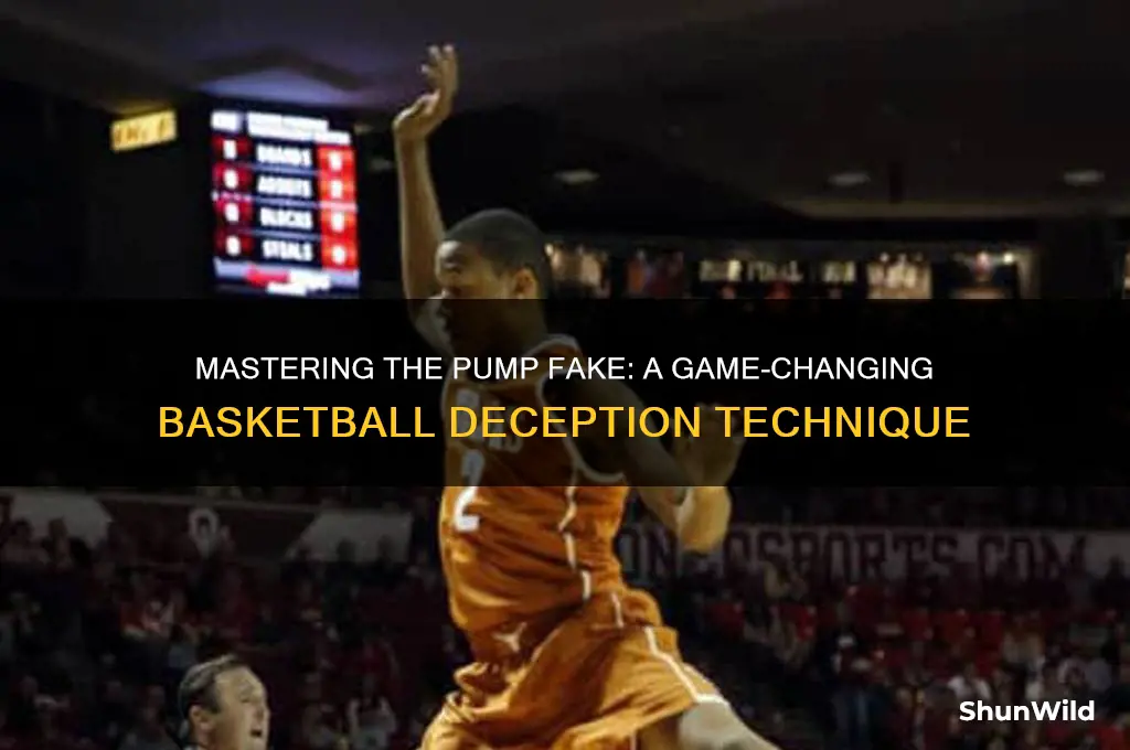 what is a pump fake in basketball