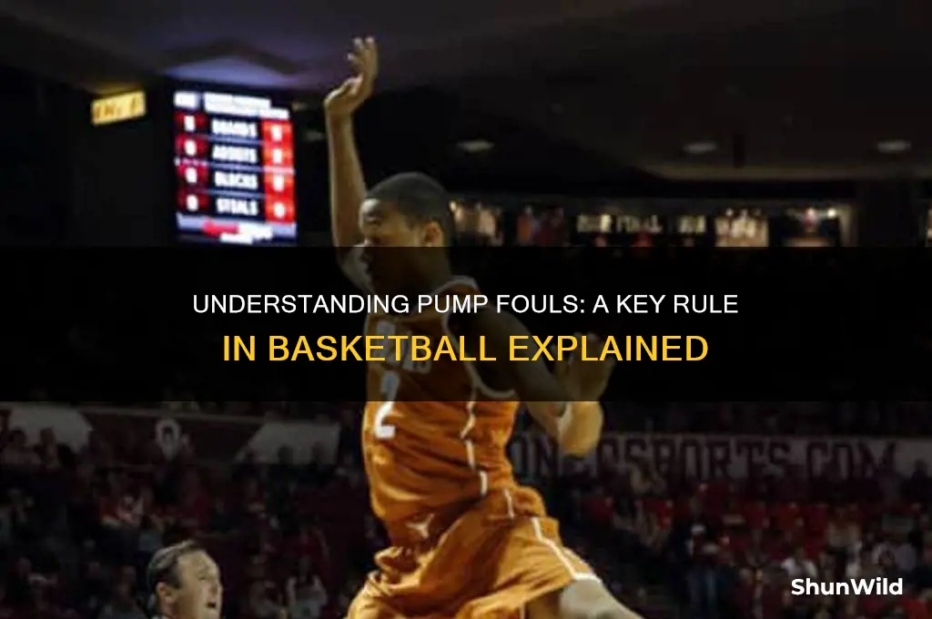 what is a pump foul in basketball