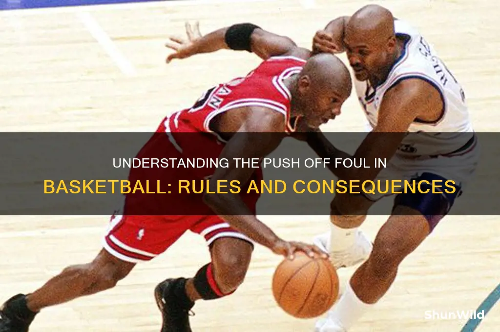what is a push off basketball