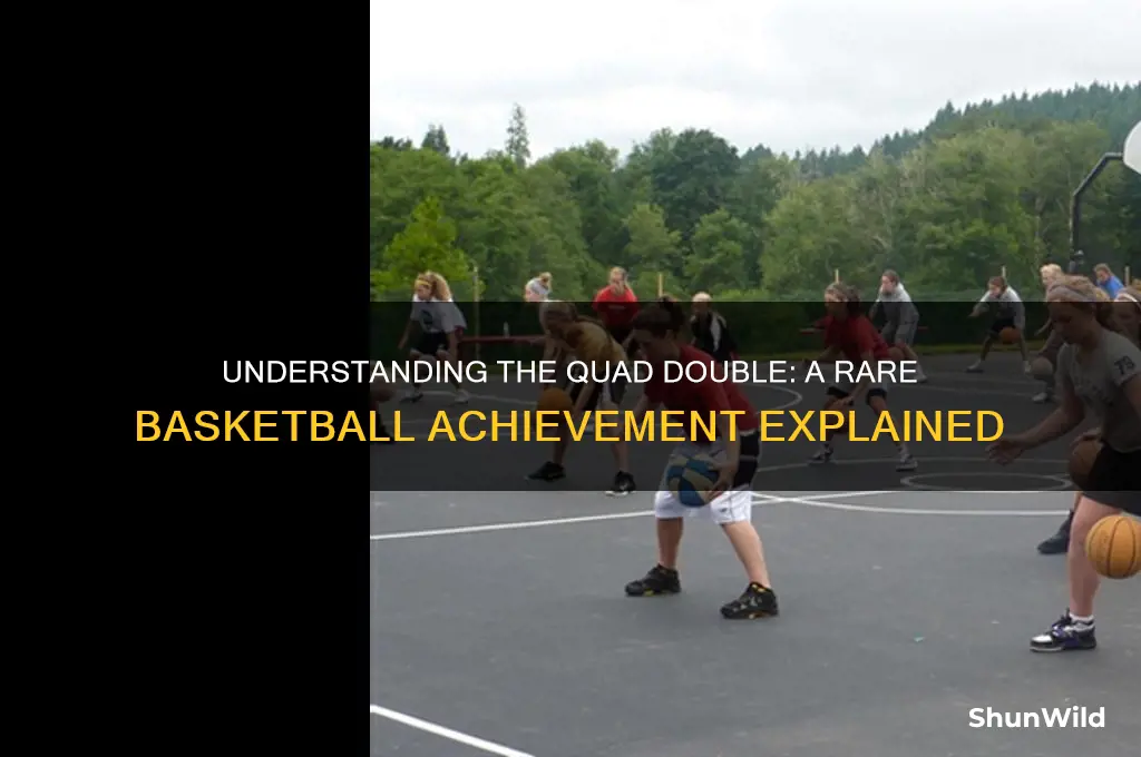 what is a quad double in basketball