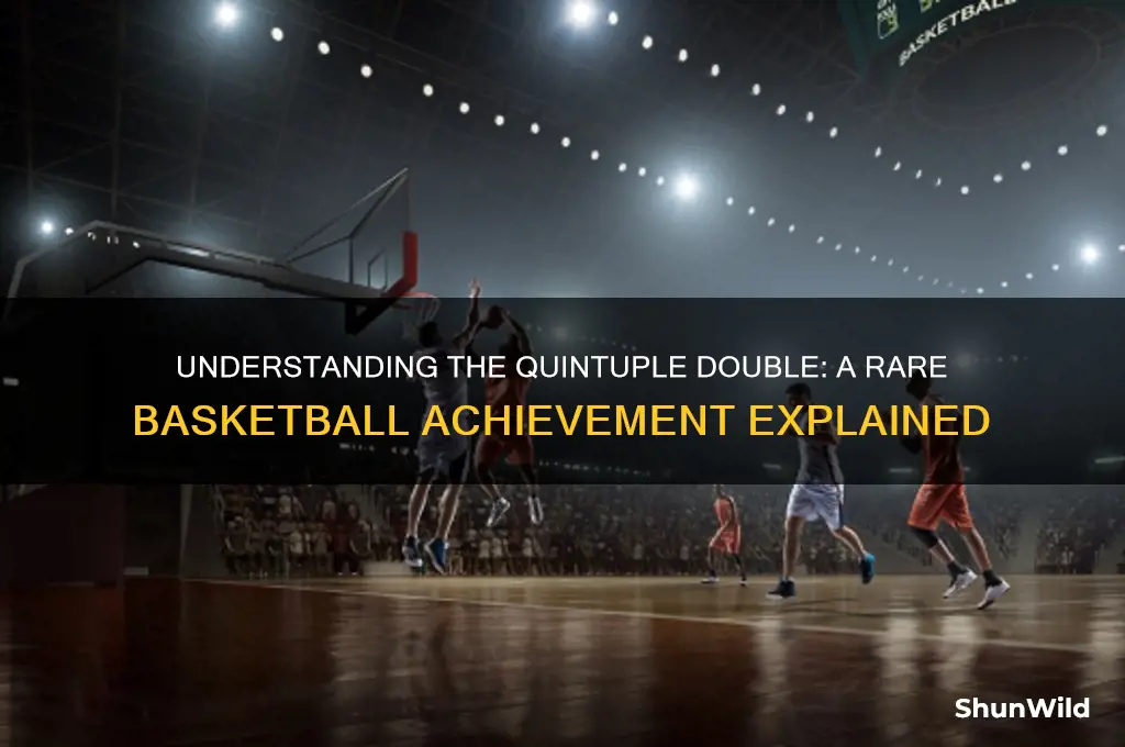 what is a quintuple double in basketball