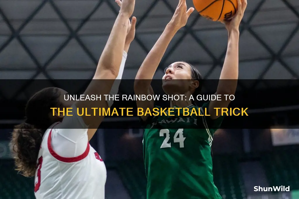 what is a rainbow shot basketball