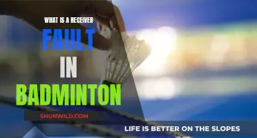 Understanding Receiver Faults in Badminton