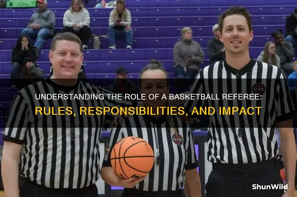 what is a referee in basketball