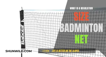 Badminton Net: Regulation Size and You