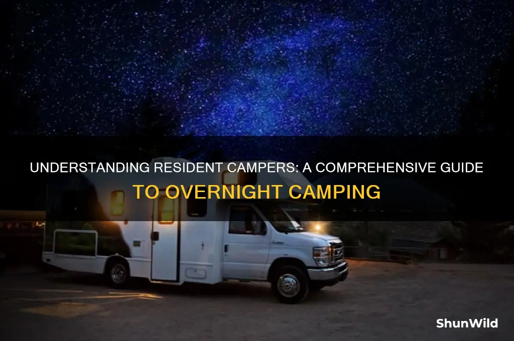 what is a resident camper