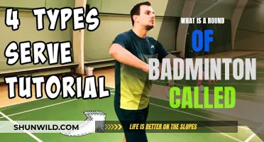 Badminton Scoring: What's a Round Called?
