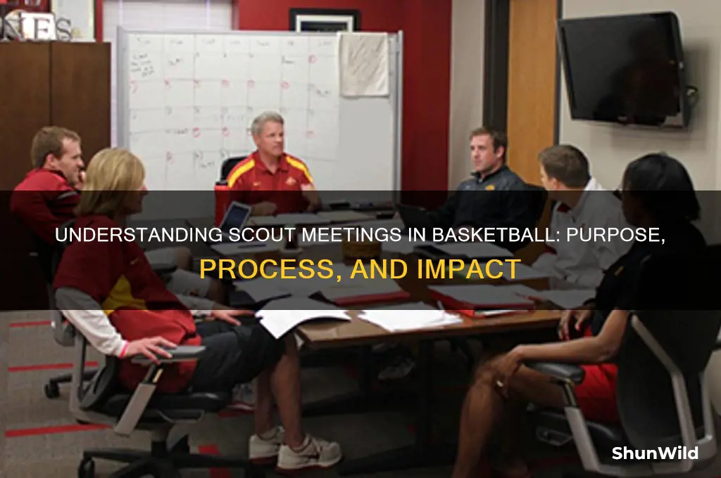 what is a scout meeting in basketball