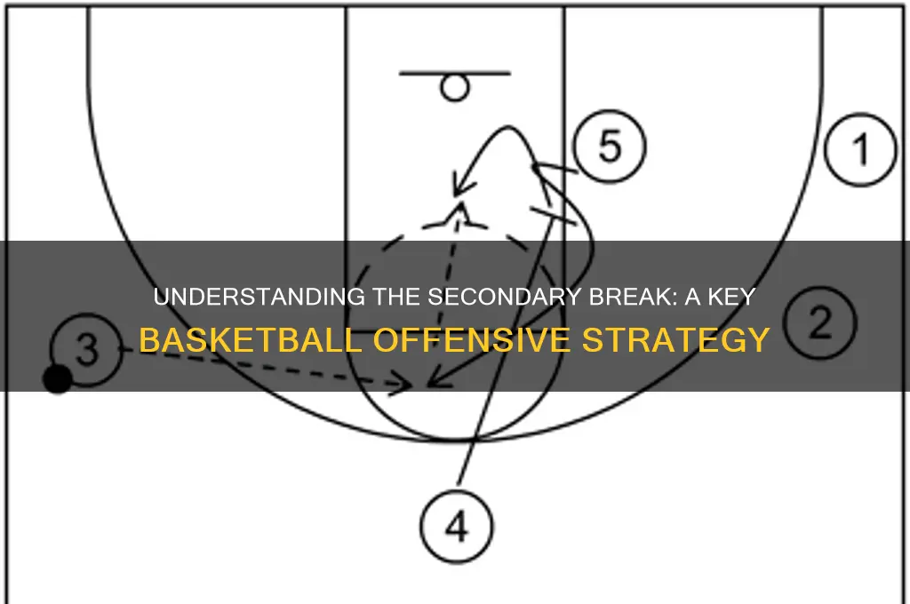what is a secondary break in basketball