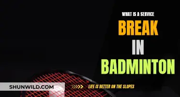 Understanding Service Breaks in Badminton