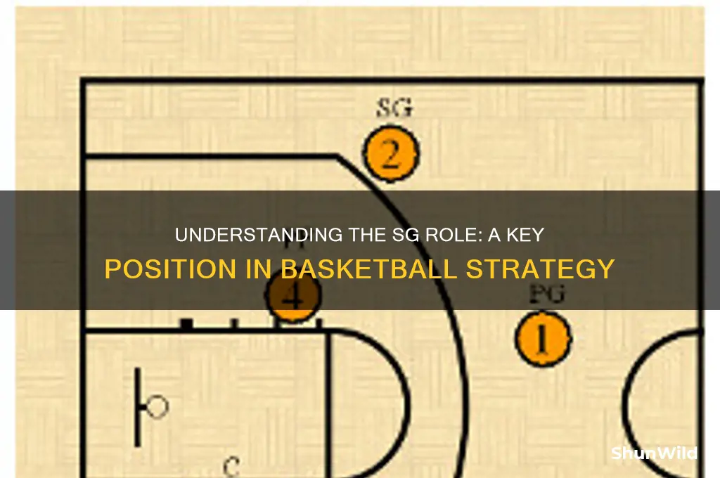 what is a sg role in basketball