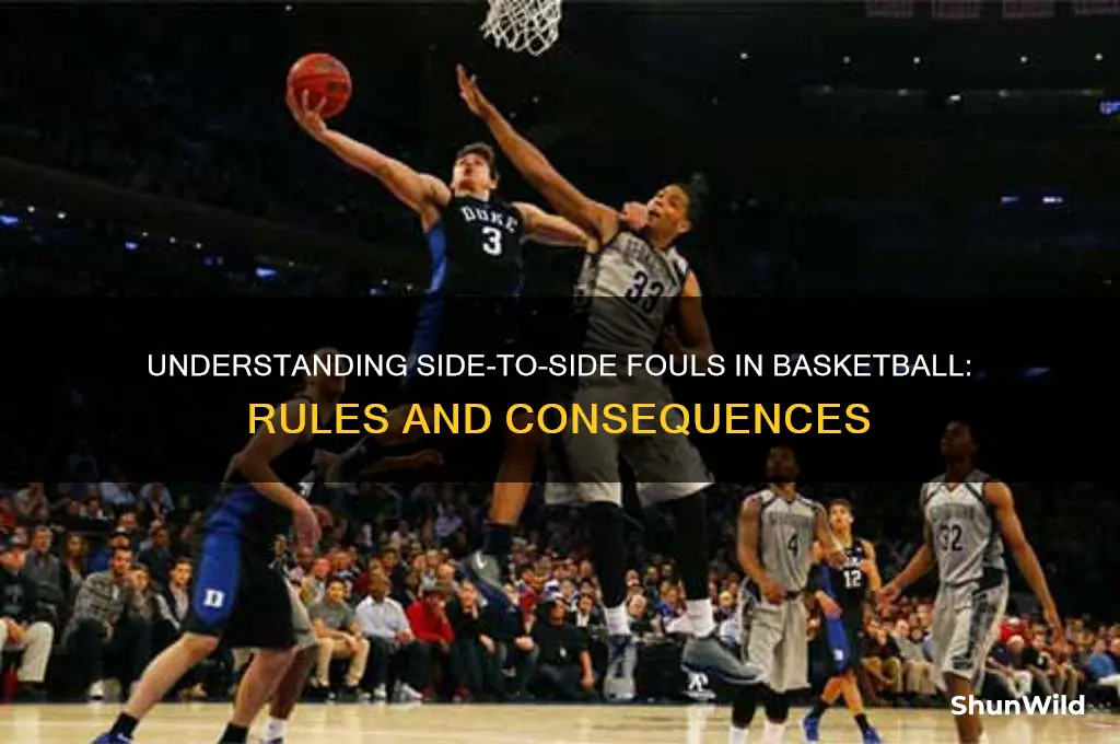 what is a side to side foul in basketball
