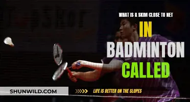 Skimming the Net: Badminton's Secret Weapon