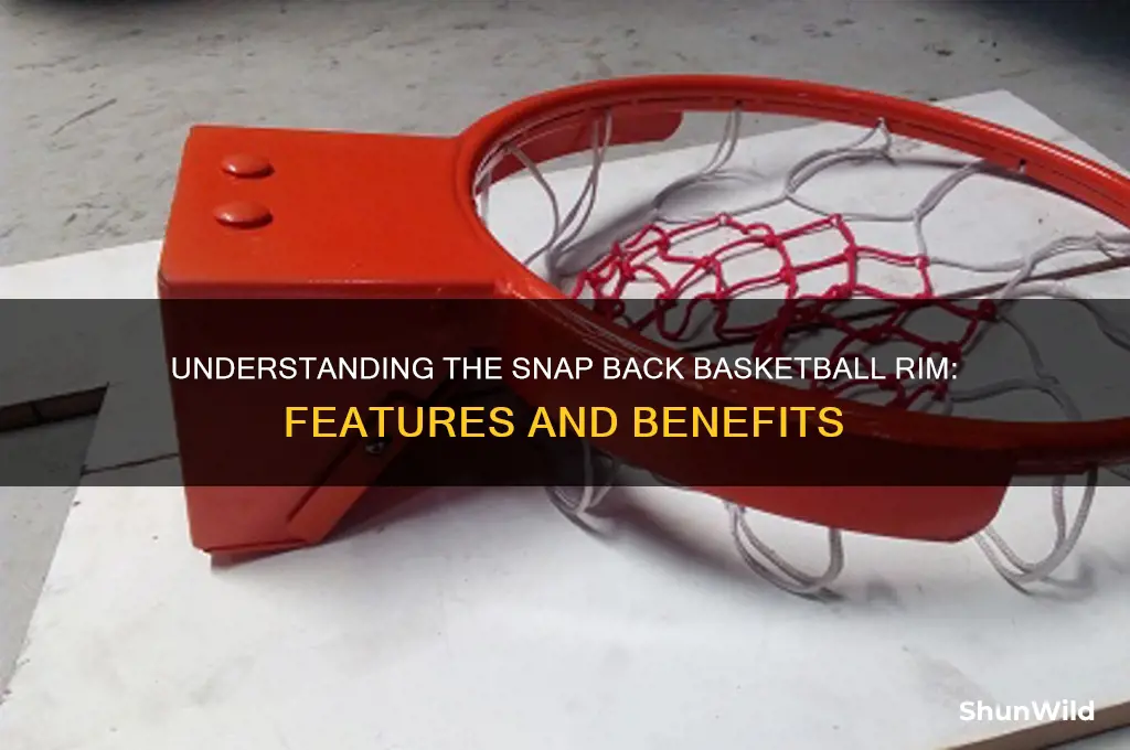 what is a snap back basketball rim