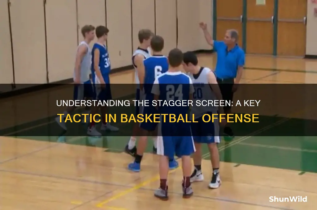 what is a stagger screen in basketball