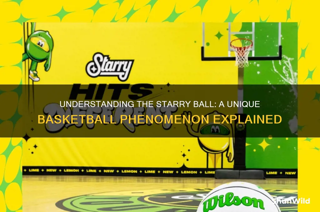 what is a starry ball in basketball