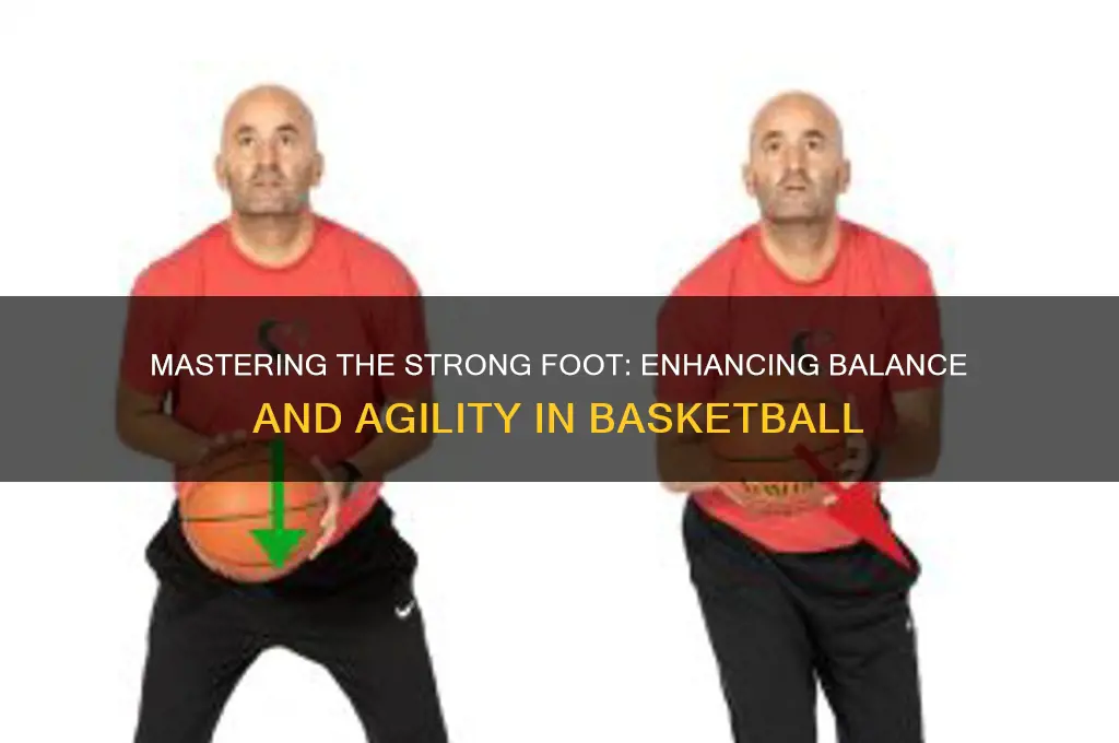 what is a strong foot in basketball
