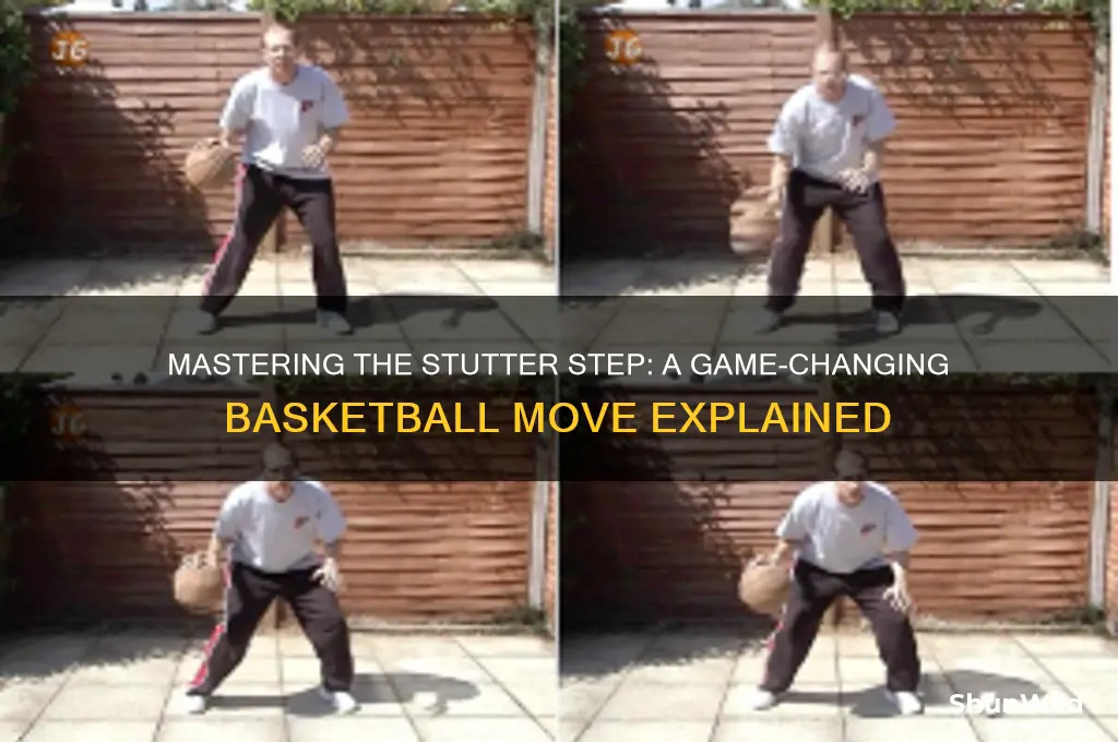 what is a stutter step in basketball