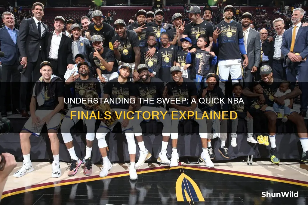 what is a sweep in basketball finals