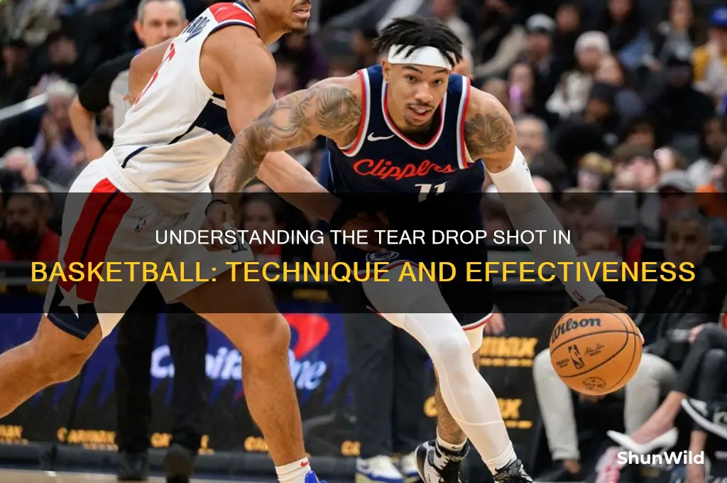 what is a tear drop in basketball