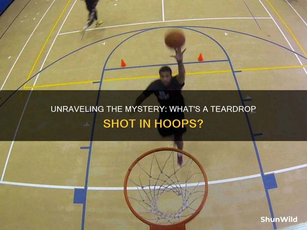 what is a teardrop shot in basketball