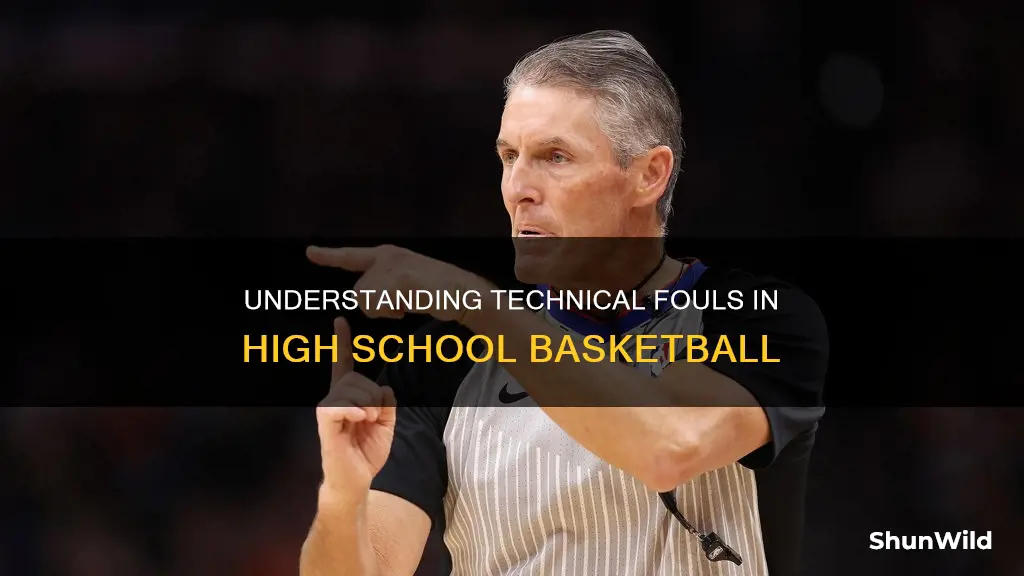 what is a technical foul in high school basketball