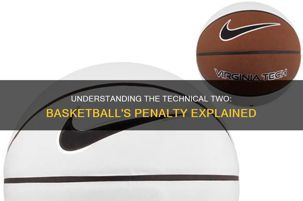 what is a technical two in basketball