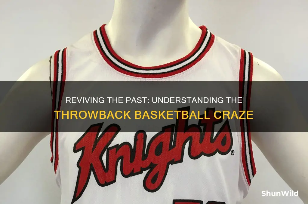 what is a throwback basketball