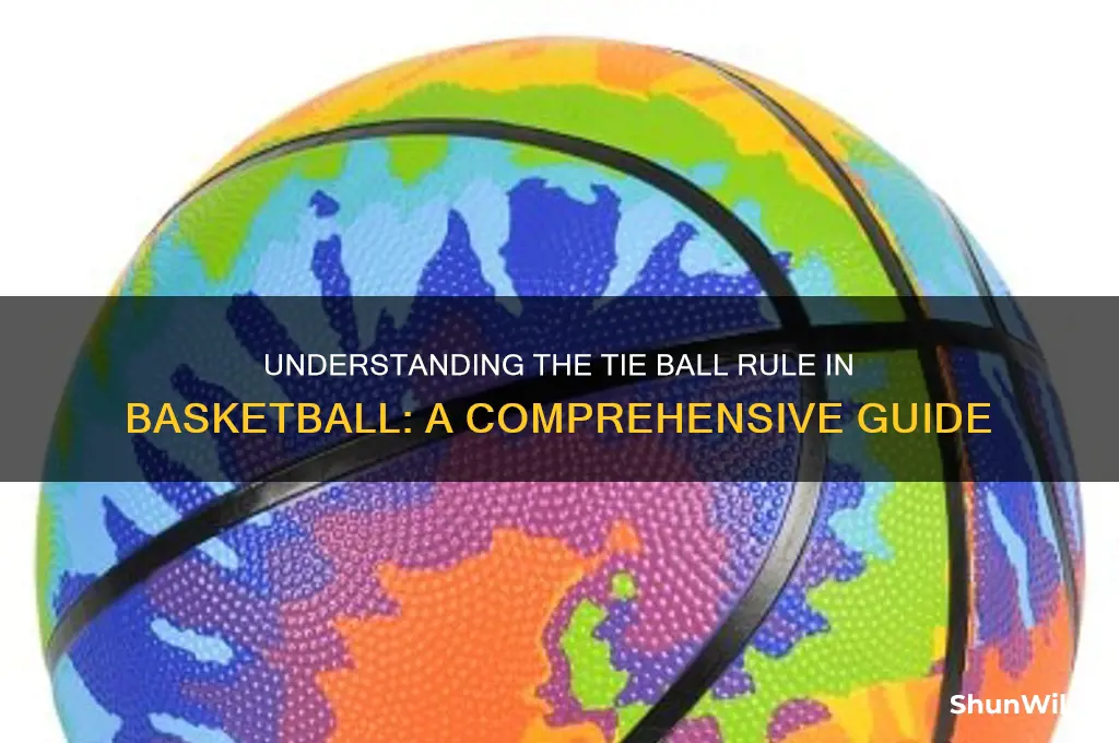 what is a tie ball in basketball