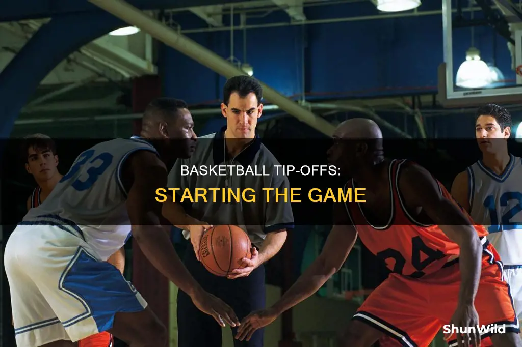 what is a tip off in basketball