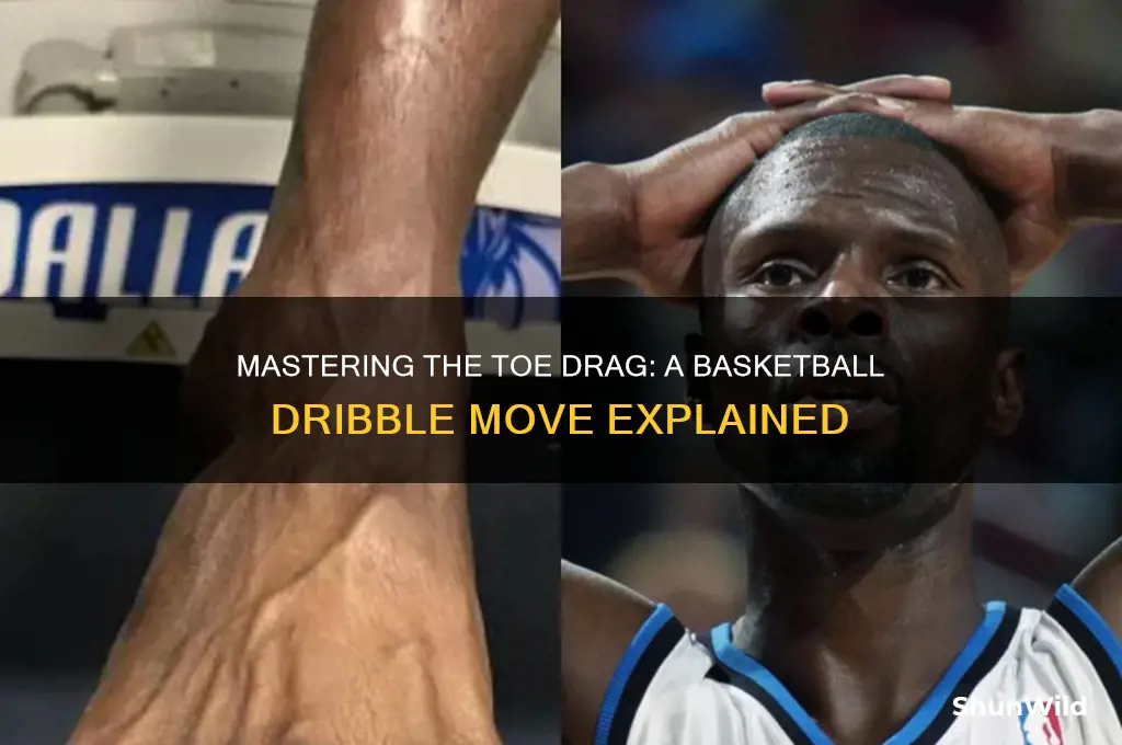 what is a toe drag in basketball