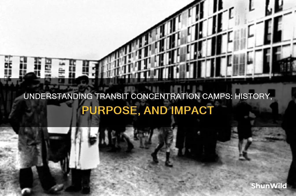 what is a transit concentration camp