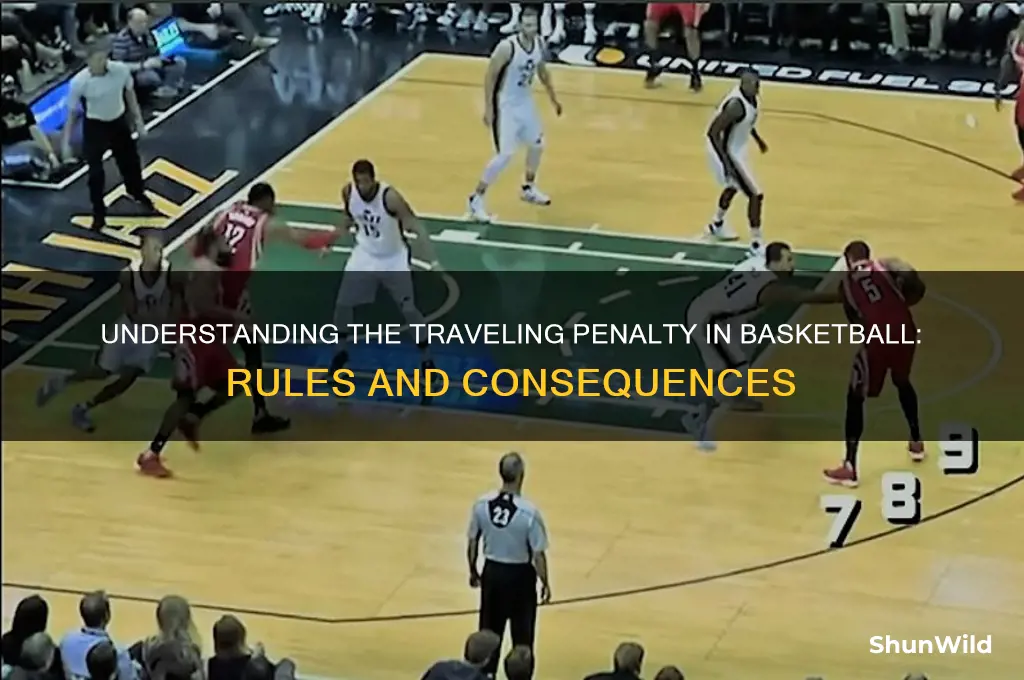 what is a travelloing penalty in basketball