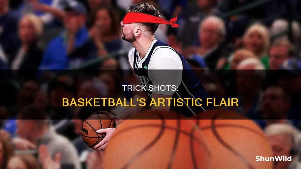 what is a trick shot in basketball